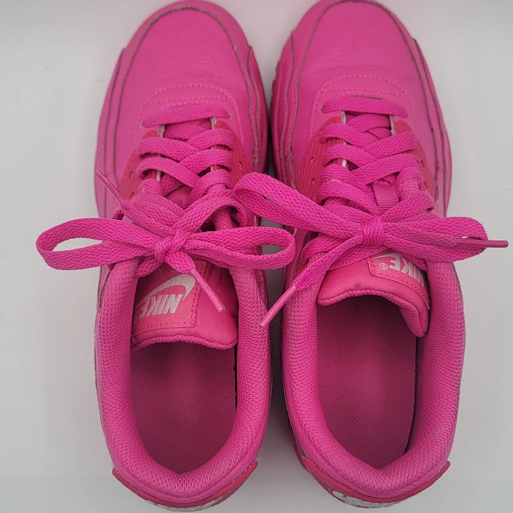Nike Kids Vibrant‎ Pink Air Max Sneakers #1555